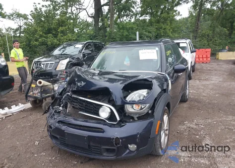 2014 Mini Countryman Cooper S from USA, damaged, VIN WMWZC5C58EWP39783